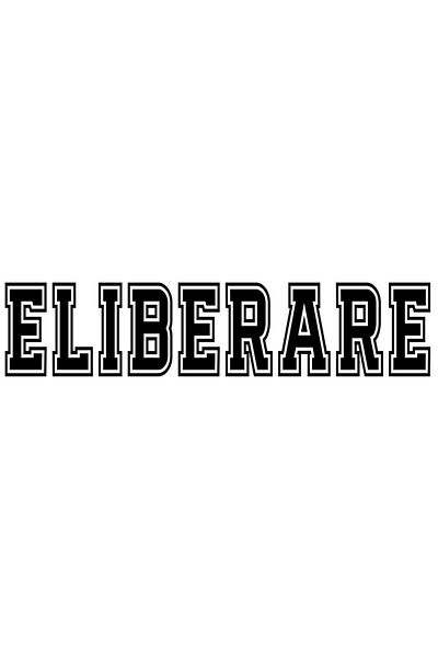 StoryGift Romania Sticker Eticheta 40CM Eliberare, Mesaj Motivational, Text Inspirational, Self Care cu Margini