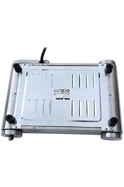 PALSON Steel Plus Electric Hot Plate Single 1500W – 19cm Large Diameter Ring, Temperature Control