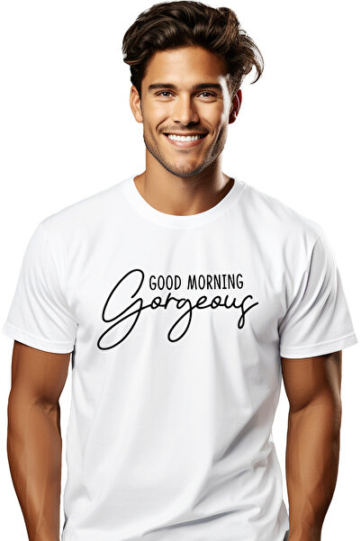 StoryGift Romania Tricou Barbati cu textul "Buna dimineata, superbo!" - iubit...