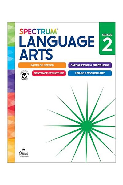 Spectrum Language Arts Workbook Grade 2