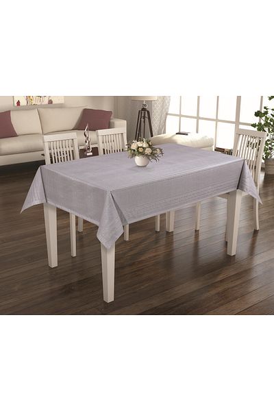 Cardea Home Collection Linen Woven Carefree Tablecloth