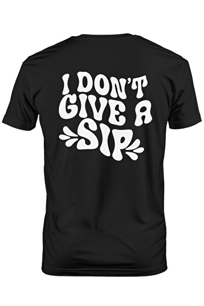 StoryGift Romania Tricou Barbati cu mesajul in engleza "I don't give a sip" -...