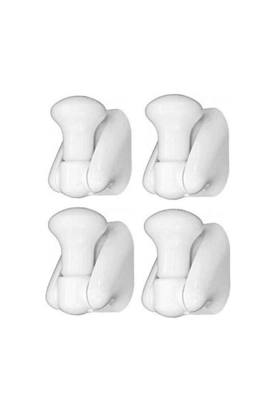 MACVI Macvi® portable LED bulb set of 4 pieces wireless night light battery operated white