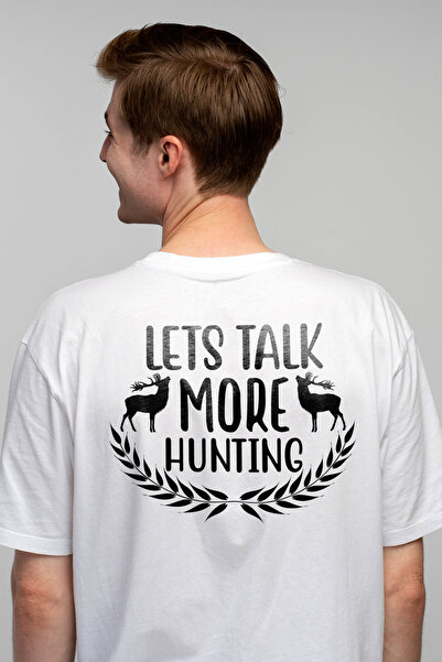 StoryGift Romania Tricou bărbătesc cu 2 cerbi pentru pasionații de vânătoare ...