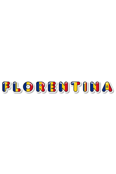 StoryGift Romania Sticker Autocolant 70CM Cu Numele Florentina, Romania, Supo...