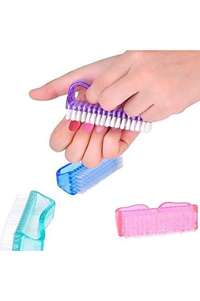 LA PERLA TECH Nail Brush Handle Grip Fingernail Scrubbing Cleaning for Men and Women