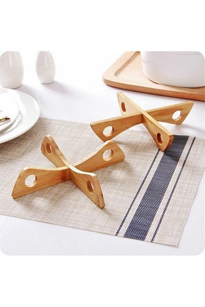 ALTINEL LAZER CNC Wooden Pot Mat