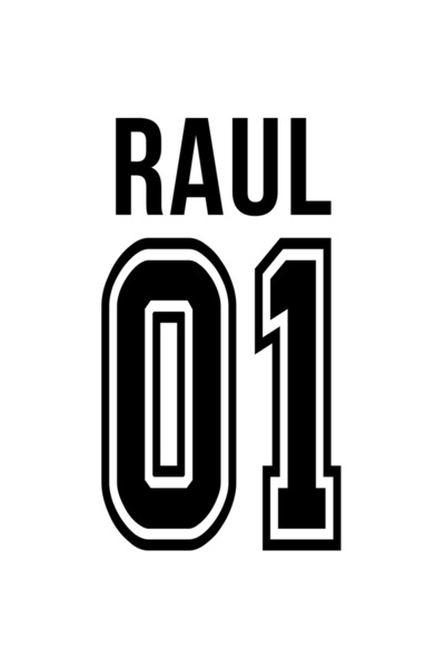 StoryGift Romania Sticker Autocolant 70CM Cu Textul Raul, si Numarul 01, Cel ...