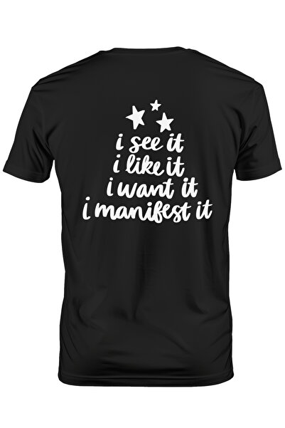 StoryGift Romania Tricou bărbătesc cu stele și mesajul în engleză „I See It, ...