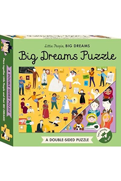 KADDO Little People Big Dreams Puzzle 100Piece Doublesided Puzzle