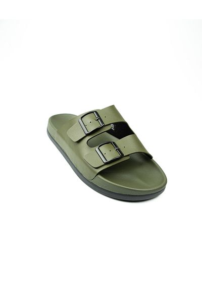 Polaris 408064.M5Fx Khaki Men's Slippers