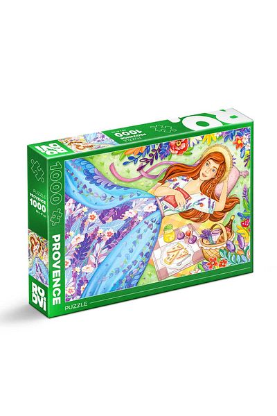 D-Toys Provence, France - Adult Puzzle 1000 pieces - Discover Europe