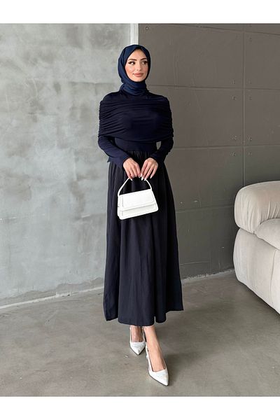 ENSA TESETTUR Φόρεμα Cypress Navy Blue