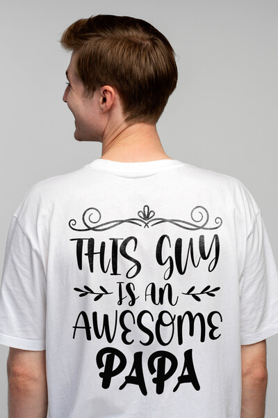 StoryGift Romania Tricou Barbati pentru un tata apreciat si respectat cu mesa...