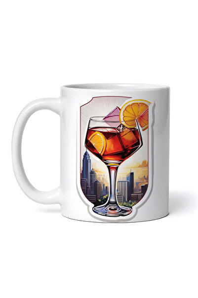 OEM Εξατομικευμένη λευκή κούπα, ποτήρι κοκτέιλ Sazerac, INOVATIX®. 330ml