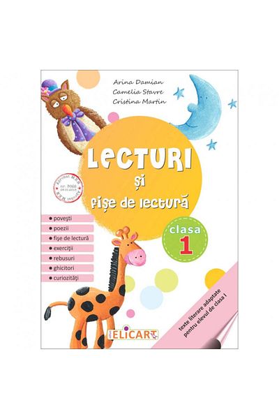 AngelicArt Lecturi și fișe de lectură. Clasa I