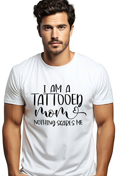 StoryGift Romania Tricou Barbati pentru mamele tatuate pe care nu le sperie n...