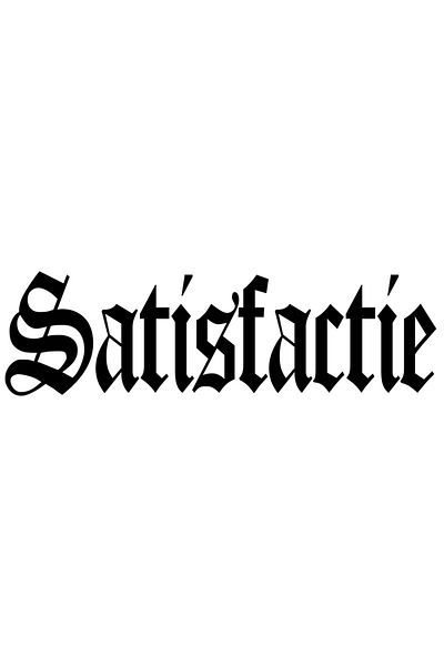 StoryGift Romania Sticker Eticheta 50CM Satisfactie, Mesaj Motivational, Cuvant, Text Inspirational, Self Care c