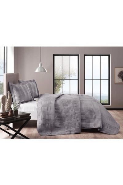 Taç Luxury Set Cover + 1 Pillowcase, TAC, Serena Gray