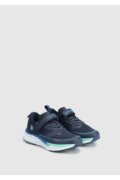 lumberjack Enrique navy blue leather boy's sneaker