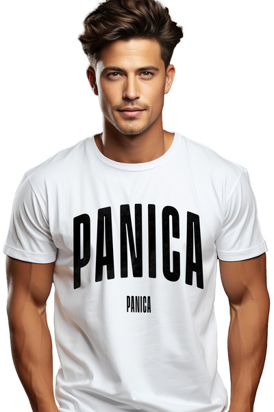StoryGift Romania Tricou Barbati Cuvantul Panica, Motivational, Self Help, In...