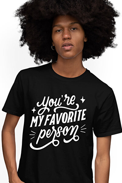 StoryGift Romania Tricou Barbati pentru persoana favorita cu mesaj in engleza...