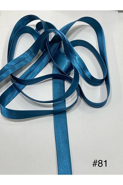 karantuhafiye Satin Bias 2 cm / Satin Bias Bias / 25 Meters