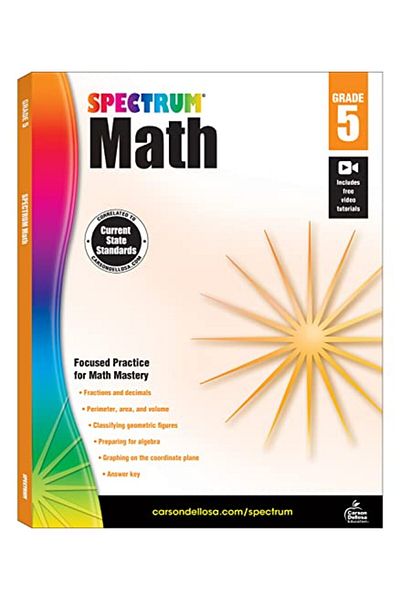 Spectrum Math Workbook Grade 5