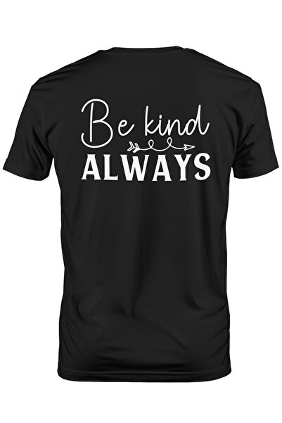 StoryGift Romania Tricou bărbătesc cu textul în engleză „be Kind. Always” - B...