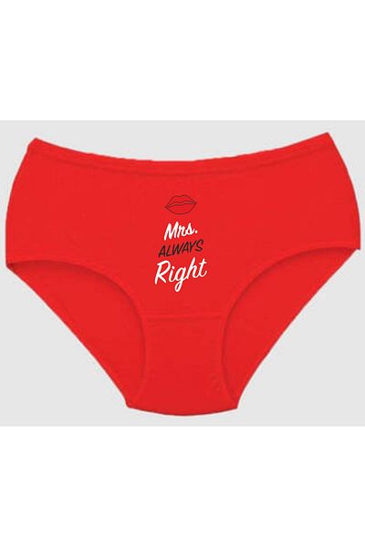 BoxerMasters Missrght Written Panty