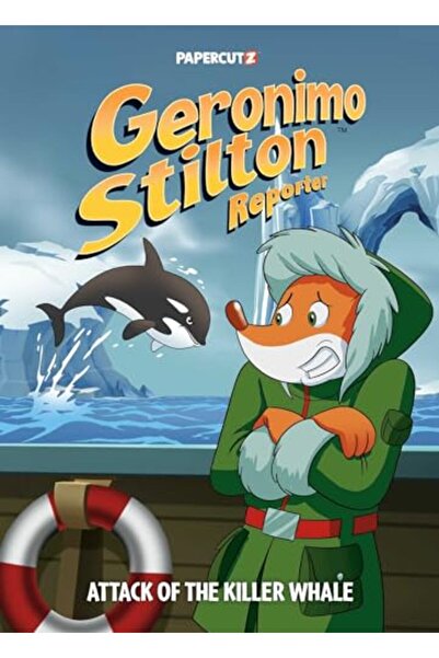 Papercutz جيرونيمو ستيلتون، مراسل، روايات مصورة