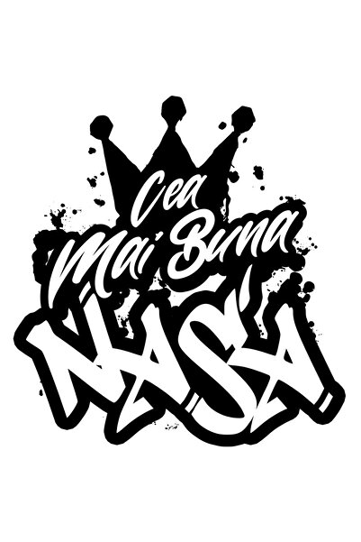 StoryGift Romania Sticker Adeziv 90CM Pentru Cea Mai Buna Nasa, Apreciere, Ca...