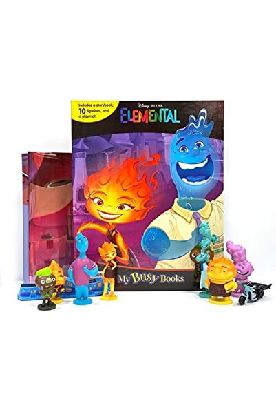 Phidal Publishing ديزني بيكسار إليمنتال - كتبي المزدحمة