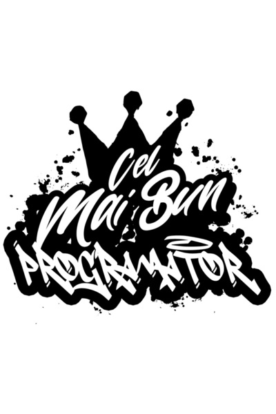 StoryGift Romania Sticker Autocolant 70CM Pentru Cel Mai Bun programator, Apr...