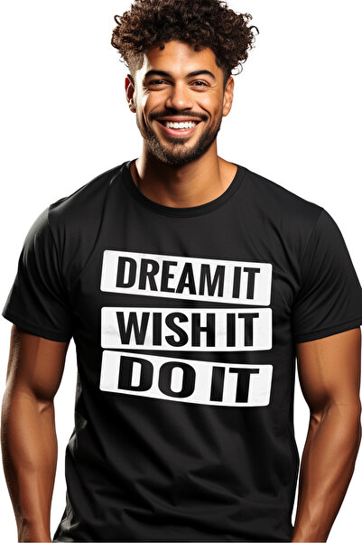 StoryGift Romania Tricou bărbătesc cu un mesaj care te îndeamnă să visezi, să...