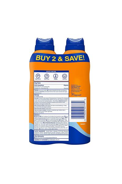 Banana Boat Sport 50 Factor 2 Pack