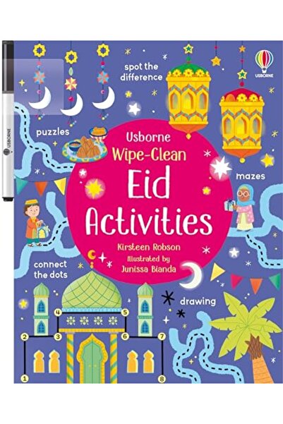 Usborne Publishing Ltd أنشطة Wipeclean للعيد