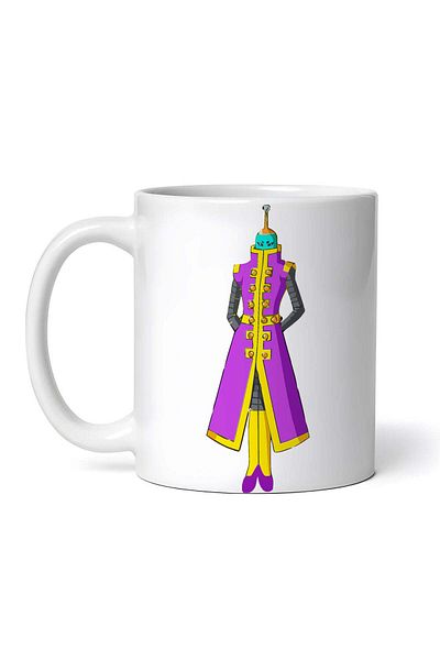 OEM Cană albă personalizată, Zeno Guard Dragon Ball Z, INNOVATIX®. 330 ml