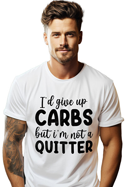StoryGift Romania Tricou Barbati pentru cei care nu renunta la carbohidrati d...