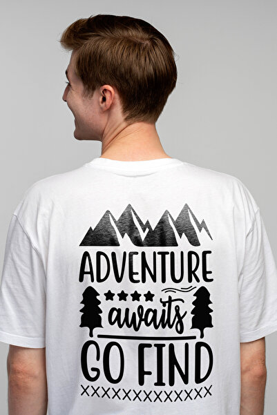 StoryGift Romania Men's T-shirt with mountains and fir trees with the message...