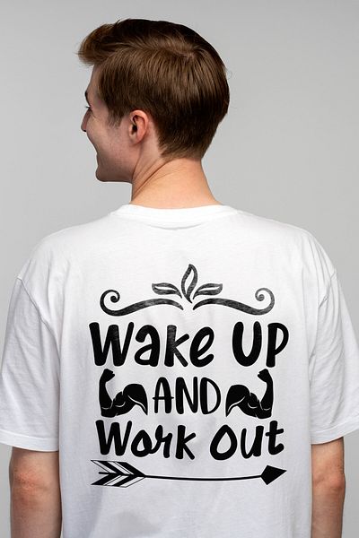 StoryGift Romania Men's T-shirt With A Message That Urges You To Wake Up And Train By Performing Stg Exercise