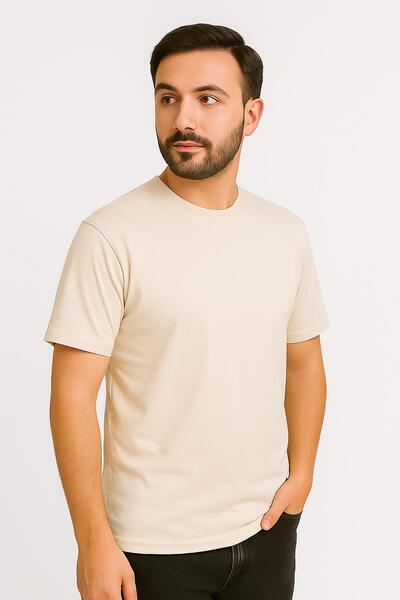 WAFRA Ανδρικό Tshirt Slim Fit Premium Ποιότητας Απλό Μοντέλο