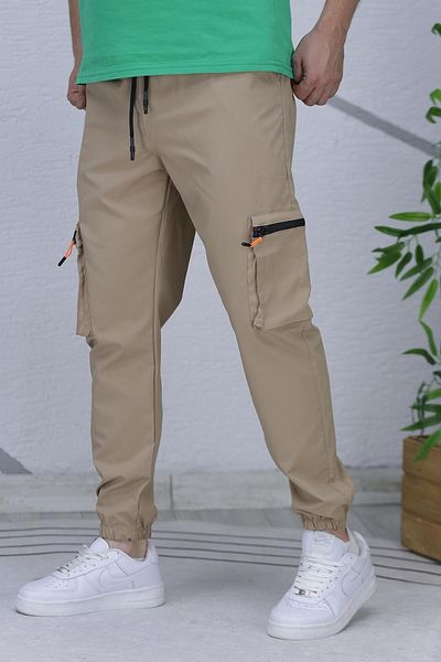 WAFRA Ανδρικό παντελόνι Jogger Cargo Fabric Parachute 1
