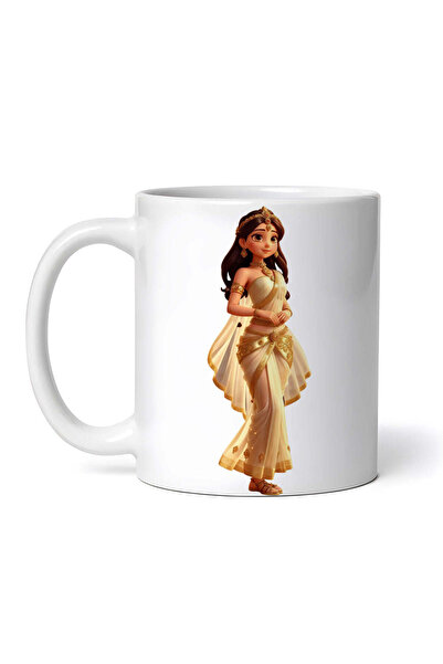 OEM Εξατομικευμένη λευκή κούπα, Θεά Σίτα, INOVATIX®. 330ml