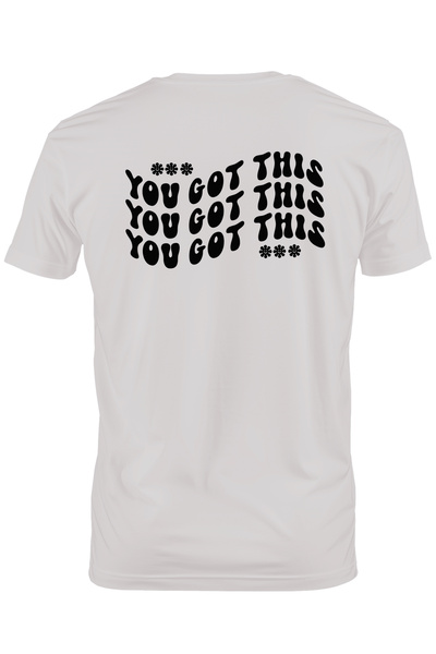 StoryGift Romania Tricou Barbati cu floricele si mesajul in engleza "You got ...