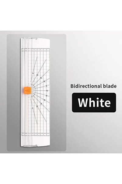 choice2 قاطع ورق أبيض مزدوج الجوانب A4، قاطع ورق صغير، أداة تقطيع يدوية الصنع...