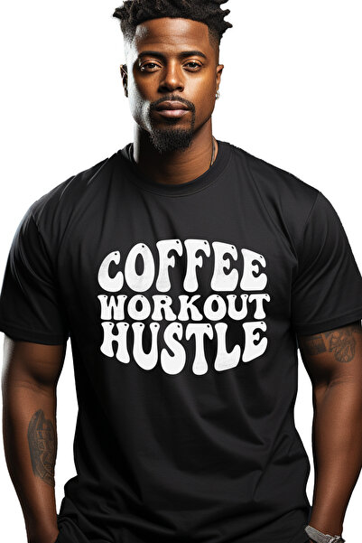 StoryGift Romania Tricou Barbati Pentru Iubitorii De Cafea Care Se Antreneaza...