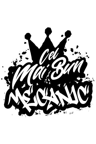 StoryGift Romania Sticker Eticheta 50CM Pentru Cel Mai Bun mecanic, Apreciere...