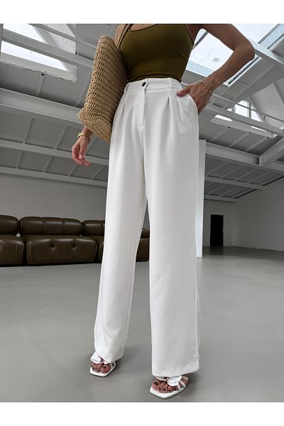 Hersteller High Waist Wide Leg Palazzo Trousers