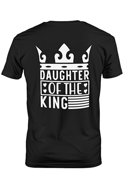 StoryGift Romania Tricou Barbati cu o coroana regala si textul "Daughter of t...